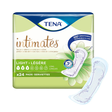 Tena® Intimates™ Ultra Thin Light Long Bladder Control Pad, 10-Inch Length - getMovility