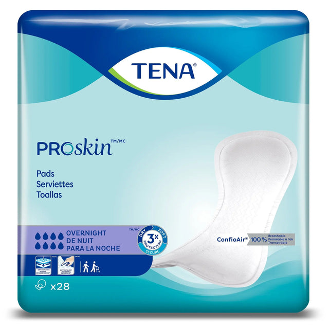 Tena® Light Overnight Bladder Control Pad, 16-Inch Length - getMovility