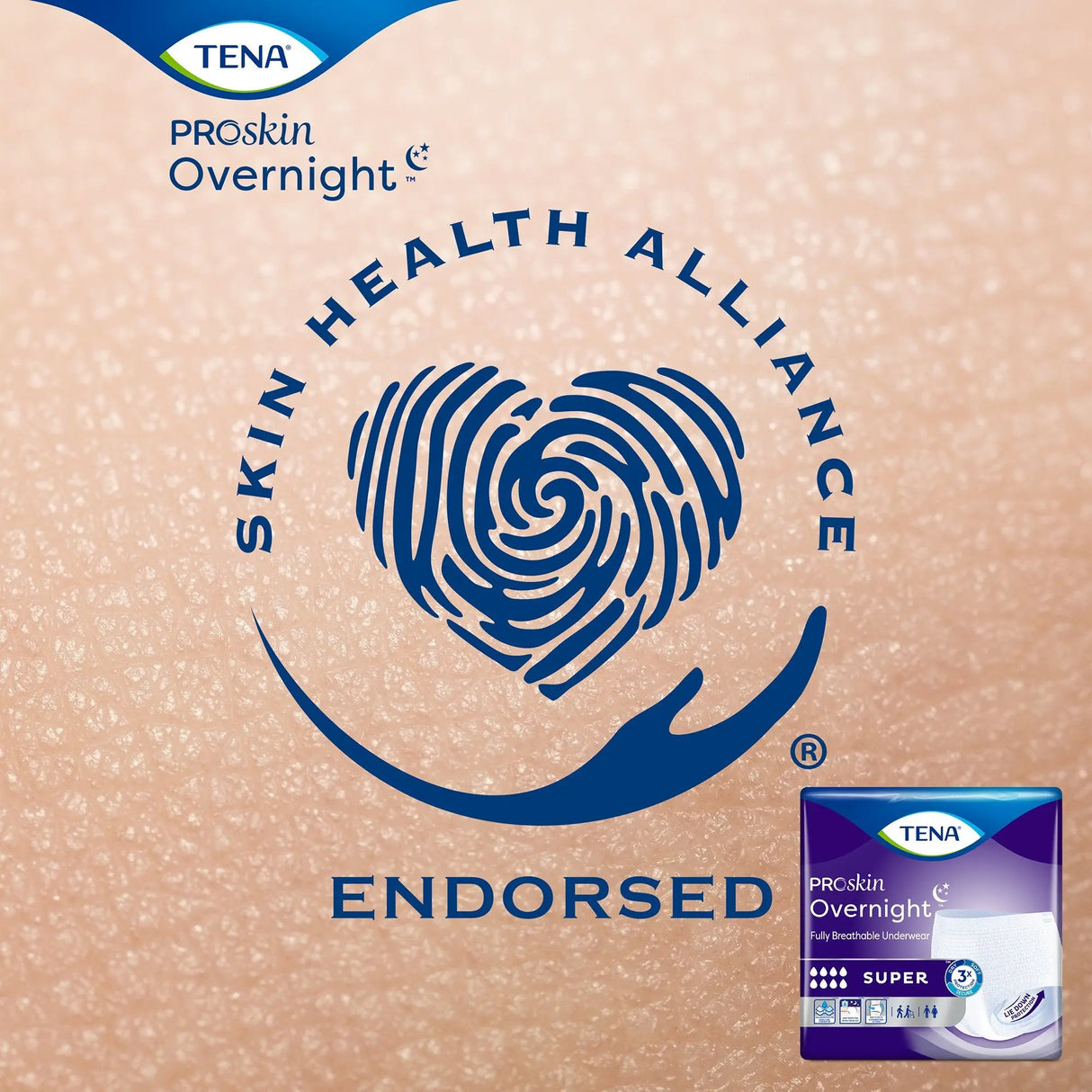 Tena® Overnight Super Absorbent Underwear, Large TENA ProSkin Overnight™ Super Protective