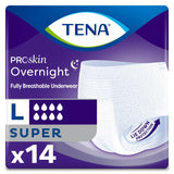 Tena® Overnight Super Absorbent Underwear, Large TENA ProSkin Overnight™ Super Protective