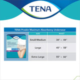 Tena® ProSkin™ Maximum Absorbent Underwear, Extra Large TENA® ProSkin™ Protective