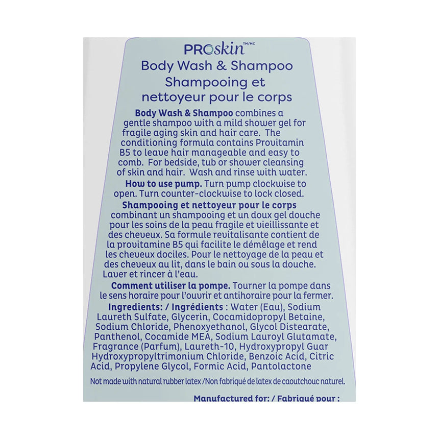 Tena® Scented Shampoo and Body Wash, 16.9 oz. Pump Bottle TENA® ProSkin™