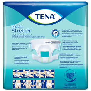Tena® Stretch™ Bariatric Super Incontinence Brief TENA ProSkin Stretch™ Super