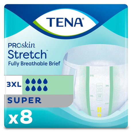 Tena® Stretch™ Bariatric Super Incontinence Brief TENA ProSkin Stretch™ Super