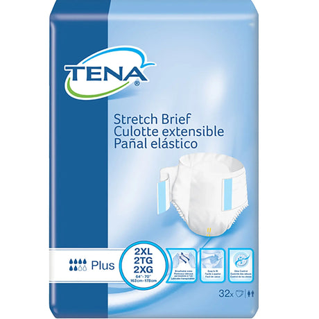 Tena® Stretch™ Plus Incontinence Brief, Extra Extra Large TENA® Stretch™ Plus