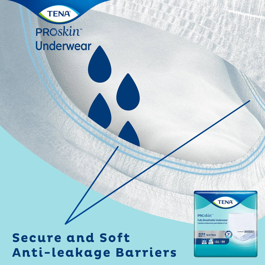 Tena® Ultimate-Extra Absorbent Underwear, Large TENA® ProSkin™ Extra Protective