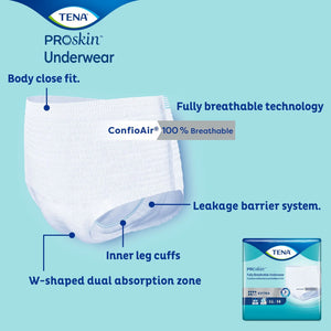 Tena® Ultimate-Extra Absorbent Underwear, Medium TENA® ProSkin™ Extra Protective