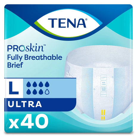 Tena® Ultra Incontinence Brief, Large TENA ProSkin™ Ultra