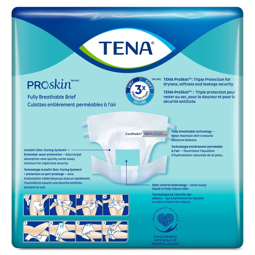 Tena® Ultra Incontinence Brief, Large TENA ProSkin™ Ultra