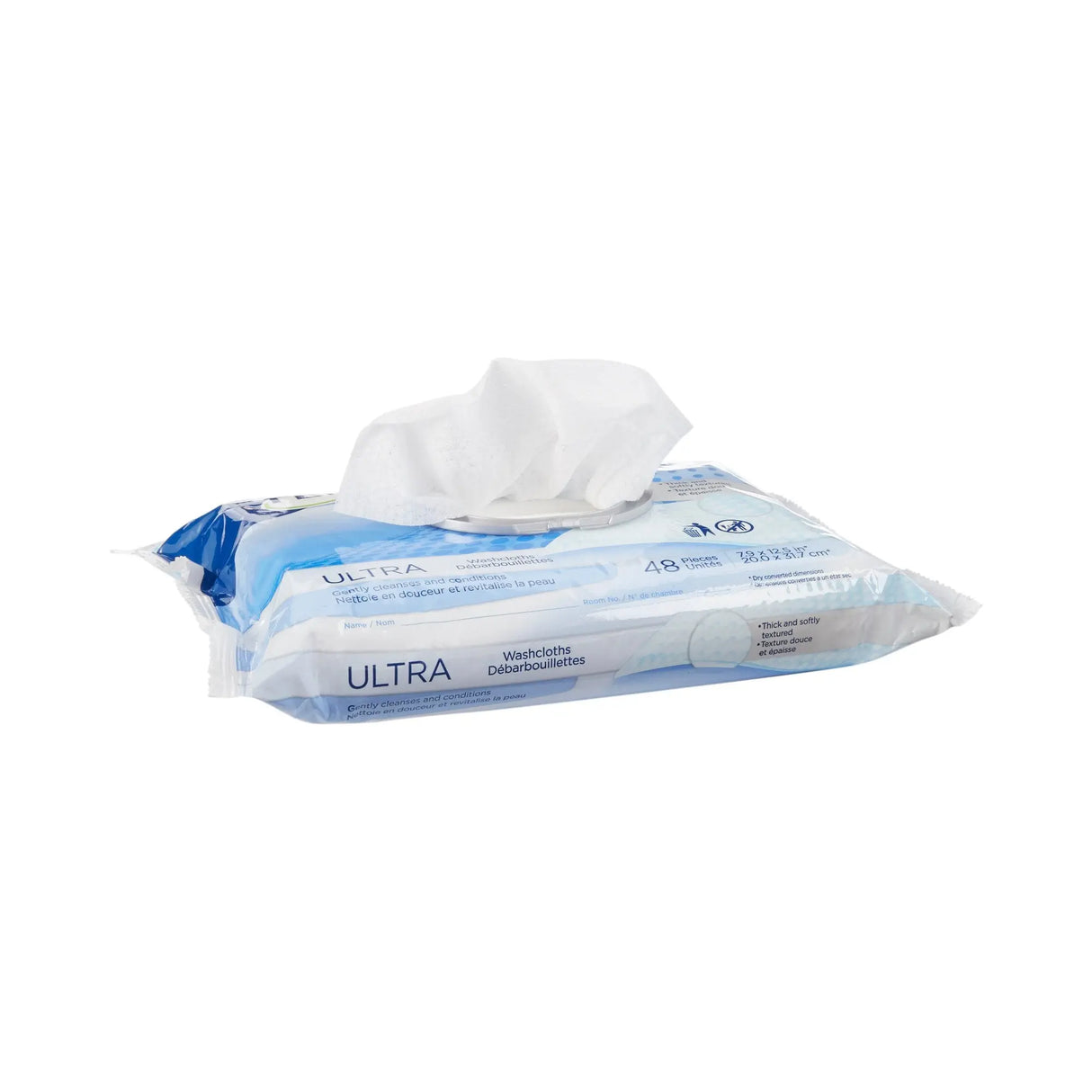 Tena® Ultra Washcloths, Disposable, Soft Pack TENA ProSkin™ Ultra