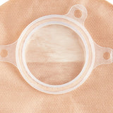 The Natura® + Two-Piece Closed End Beige Filtered Ostomy Pouch, 8 Inch Length, 2¼ Inch Flange The Natura® +