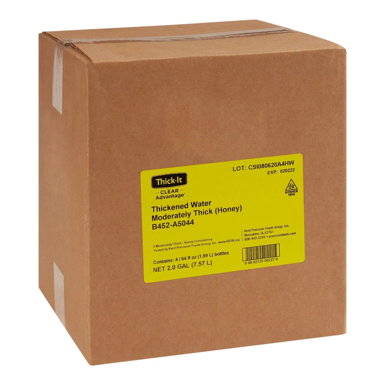 Thick-It® Clear Advantage® Honey Consistency Thickened Water, 64-ounce Bottle Thick-It® Clear Advantage®