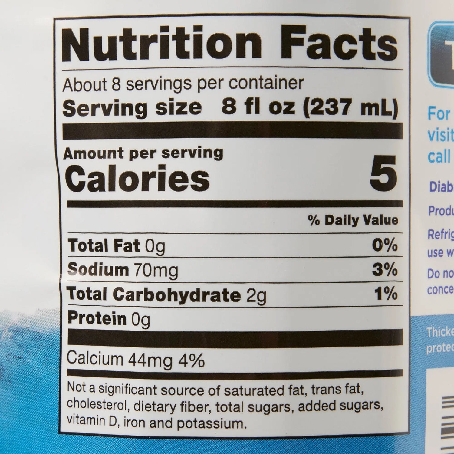 Thick-It® Clear Advantage® Honey Consistency Thickened Water, 64-ounce Bottle Thick-It® Clear Advantage®