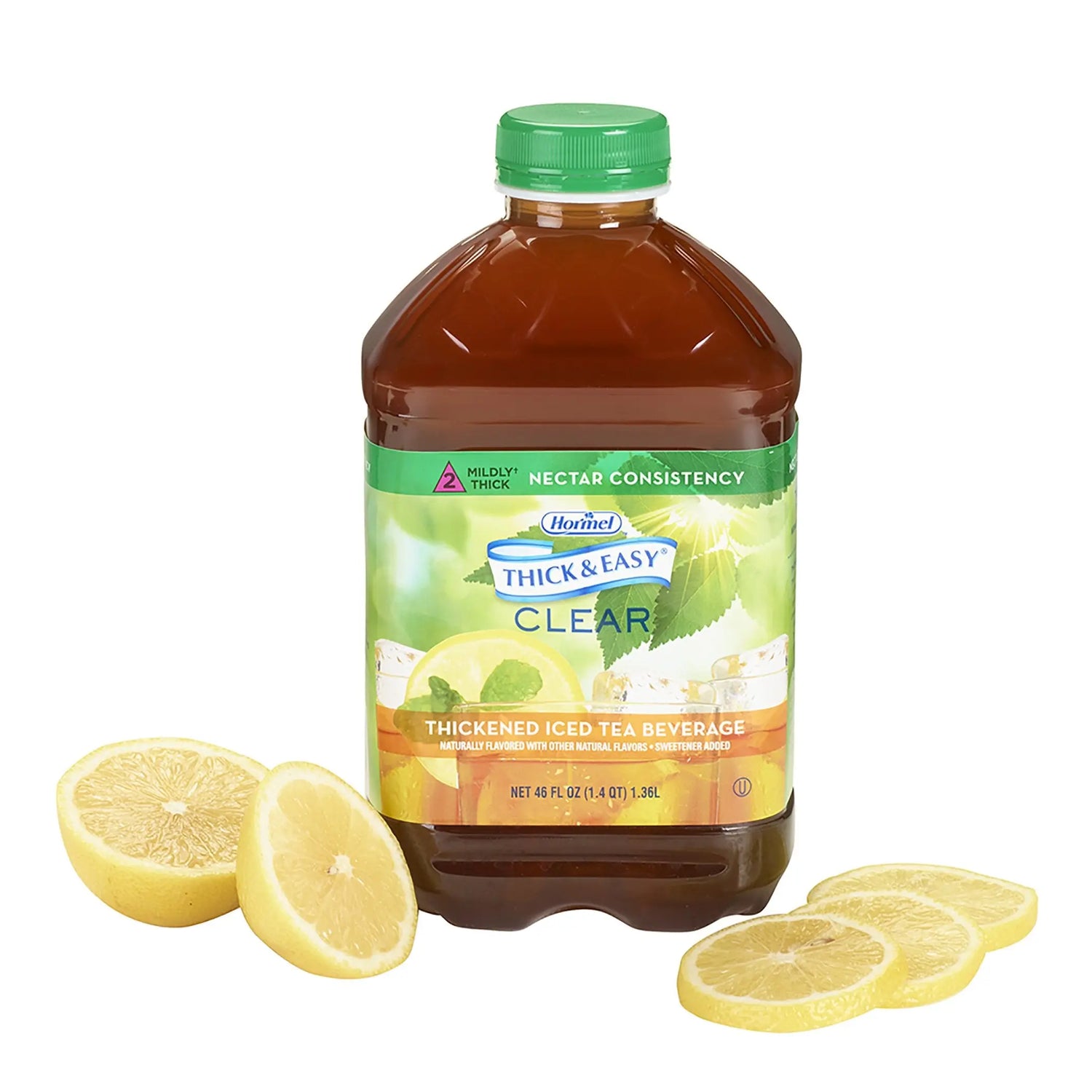 Thick & Easy® Clear Nectar Consistency Iced Tea Thickened Beverage, 46-ounce Bottle Thick & Easy®