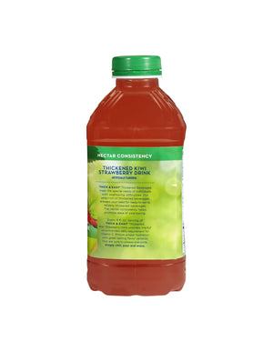 Thick & Easy® Clear Nectar Consistency Kiwi Strawberry Thickened Beverage, 46-ounce Bottle Thick & Easy®