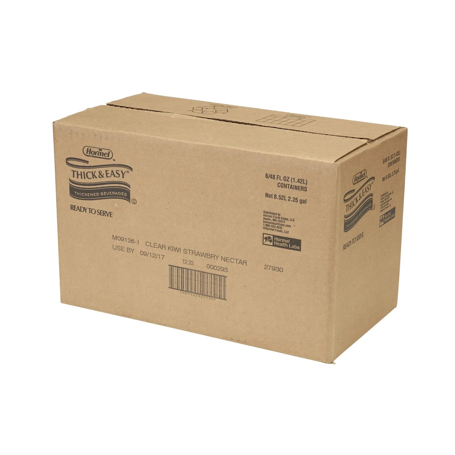 Thick & Easy® Clear Nectar Consistency Kiwi Strawberry Thickened Beverage, 46-ounce Bottle Thick & Easy®