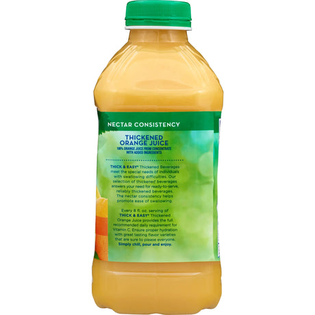 Thick & Easy® Clear Nectar Consistency Orange Juice Thickened Beverage, 46-ounce bottle Thick & Easy®