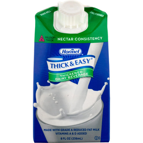 Thick & Easy® Dairy Nectar Consistency Milk Thickened Beverage, 8 oz. Carton Thick & Easy® Dairy