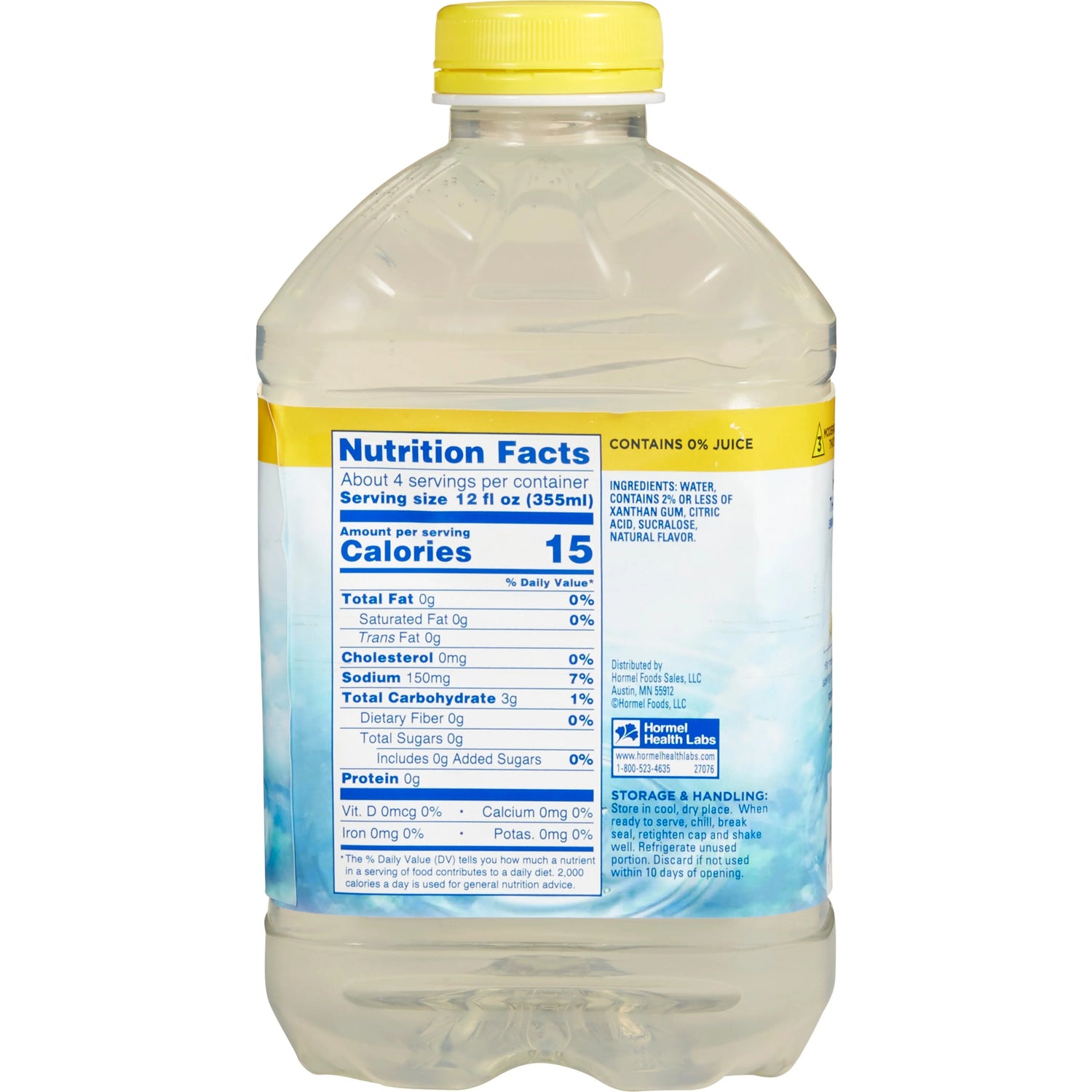 Thick & Easy® Hydrolyte® Honey Consistency Lemon Thickened Water, 46-ounce Bottle Thick & Easy® Hydrolyte®