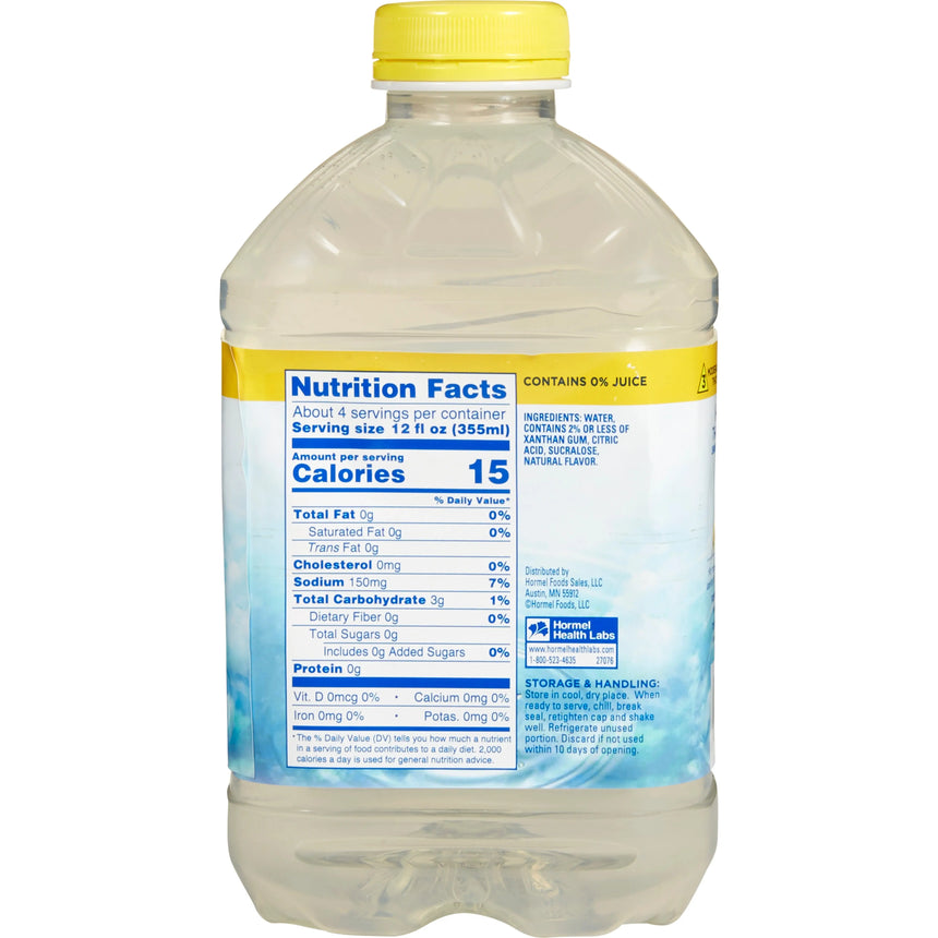 Thick & Easy® Hydrolyte® Honey Consistency Lemon Thickened Water, 46-ounce Bottle Thick & Easy® Hydrolyte®