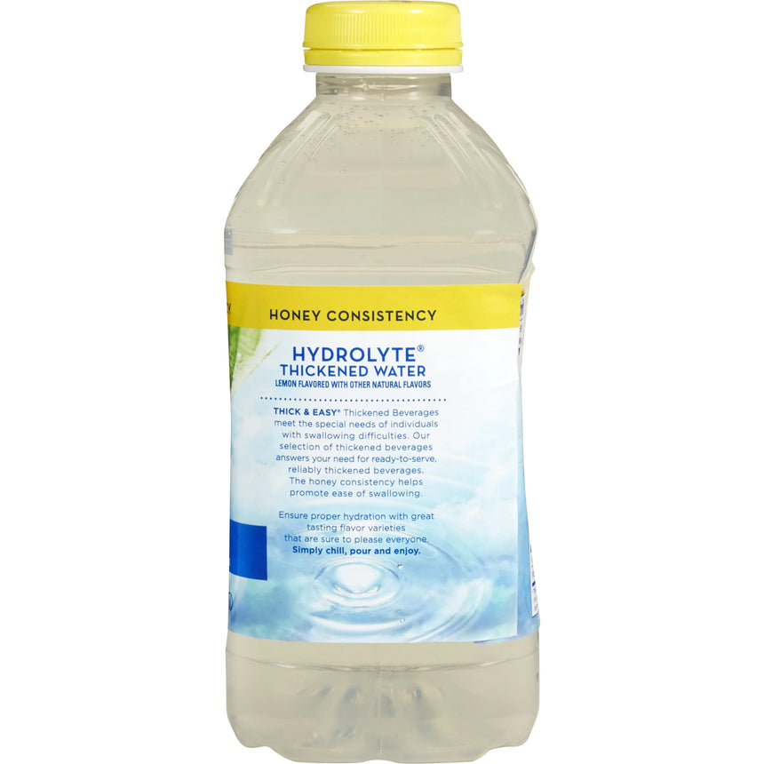 Thick & Easy® Hydrolyte® Honey Consistency Lemon Thickened Water, 46-ounce Bottle Thick & Easy® Hydrolyte®