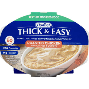 Thick & Easy® Roasted Chicken with Potatoes and Carrots Purée Thickened Food, 7-ounce Tray Thick & Easy® Purees