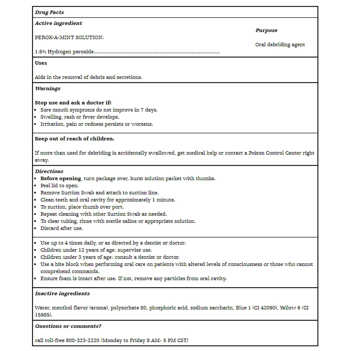 Toothette® Single Use Suction Swab System Toothette®