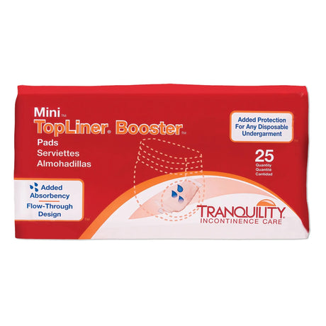 TopLiner™ Mini Incontinence Booster Pad, 2¾ x 10½ Inch - getMovility