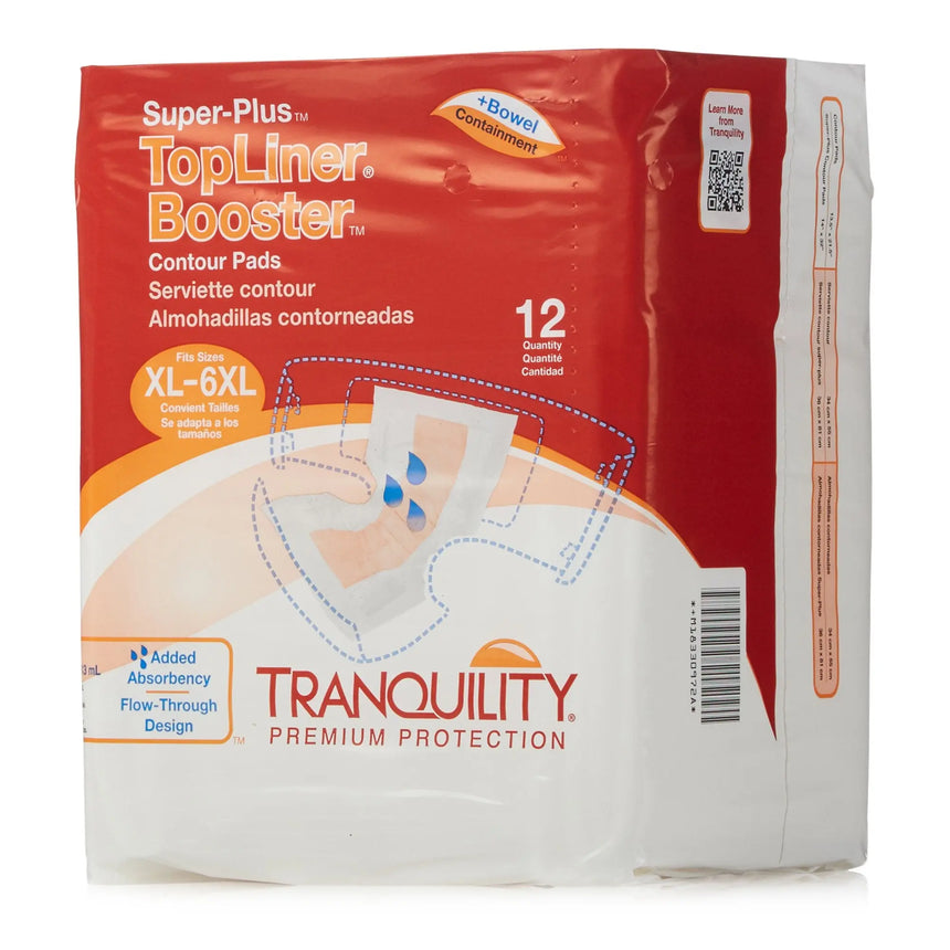 TopLiner™ Super Plus Added Absorbency Incontinence Booster Pad, 32-Inch Length - getMovility