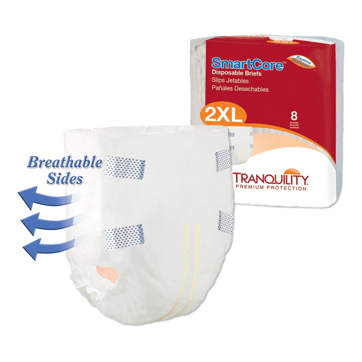 Tranquility SmartCore™ Maximum Protection Incontinence Brief, Extra Extra Large Tranquility SmartCore™