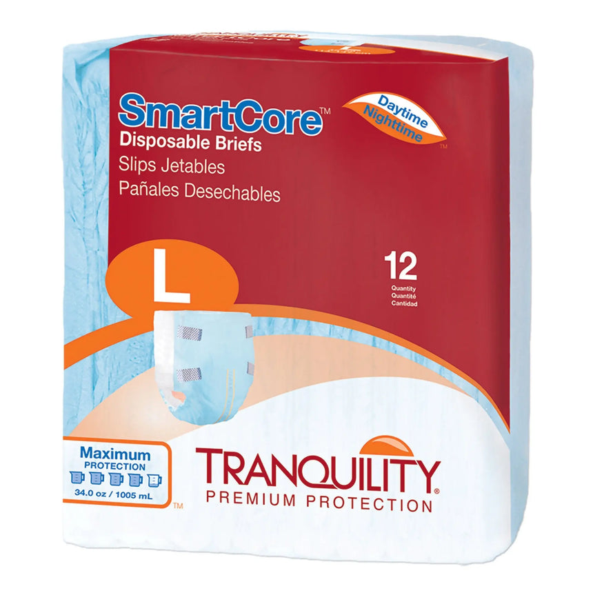 Tranquility SmartCore™ Maximum Protection Incontinence Brief, Large Tranquility SmartCore™