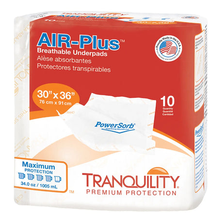 Tranquility® AIR-Plus™ Low Air Loss Underpad, 30 x 36 Inch Tranquility® AIR-Plus™