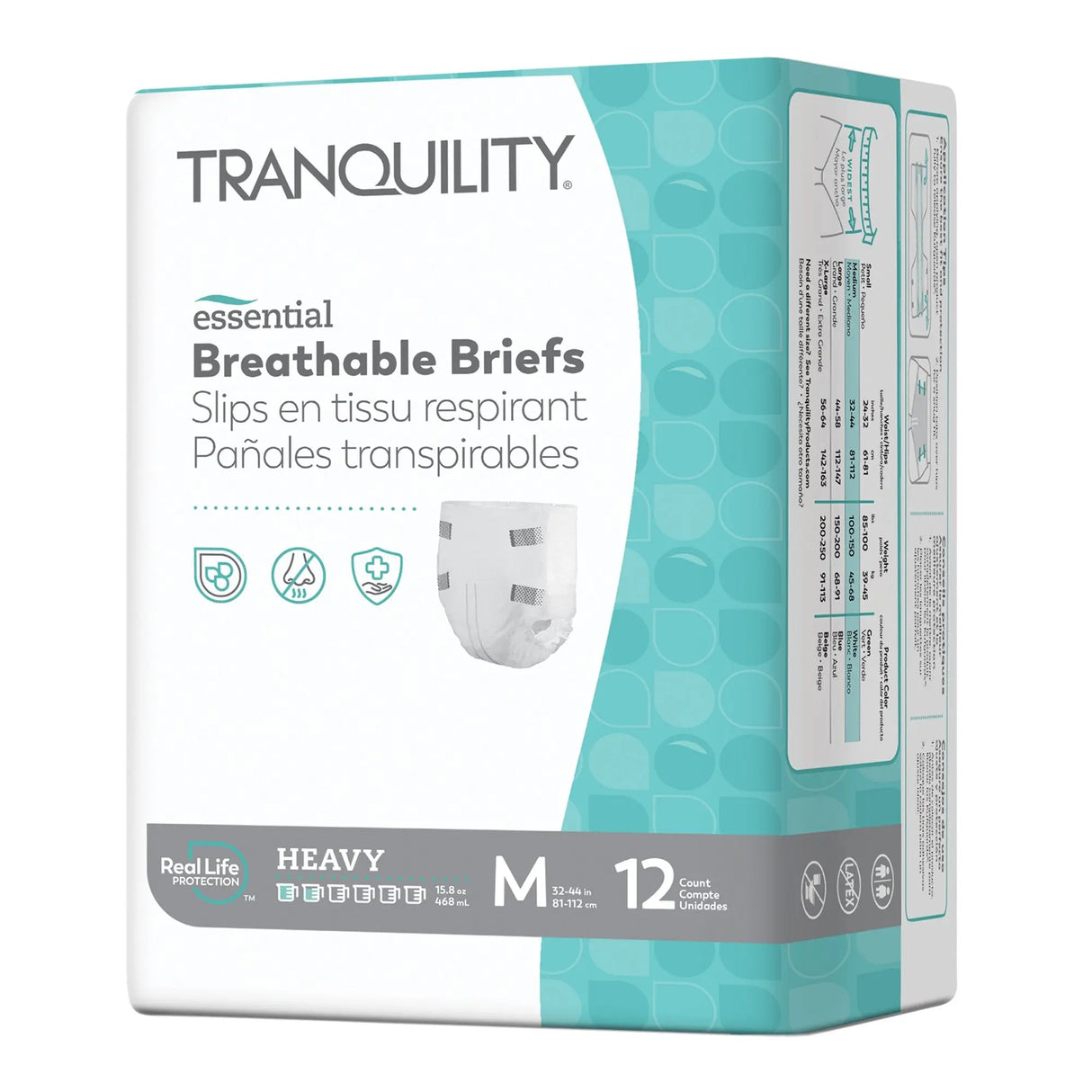 Tranquility® Essential Heavy Incontinence Brief, Medium Tranquility® Essential