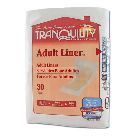 Tranquility® Moderate Incontinence Liner, 9 x 24 Inch - getMovility