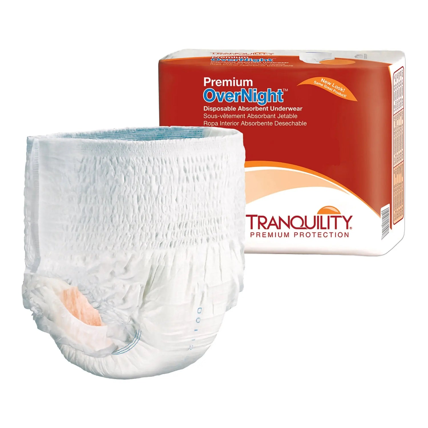 Tranquility® Premium OverNight™ Absorbent Underwear, Large Tranquility® Premium OverNight™