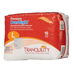 Tranquility® Premium OverNight™ Absorbent Underwear, Large Tranquility® Premium OverNight™