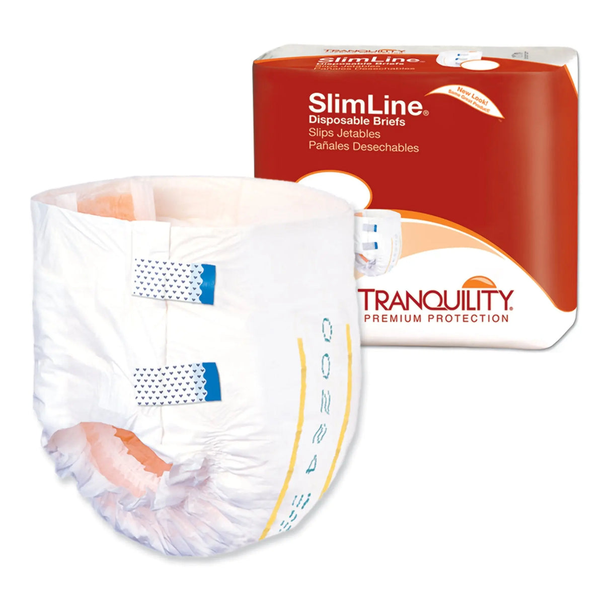 Tranquility® SlimLine® Heavy Protection Incontinence Brief, Large Tranquility® Slimline®