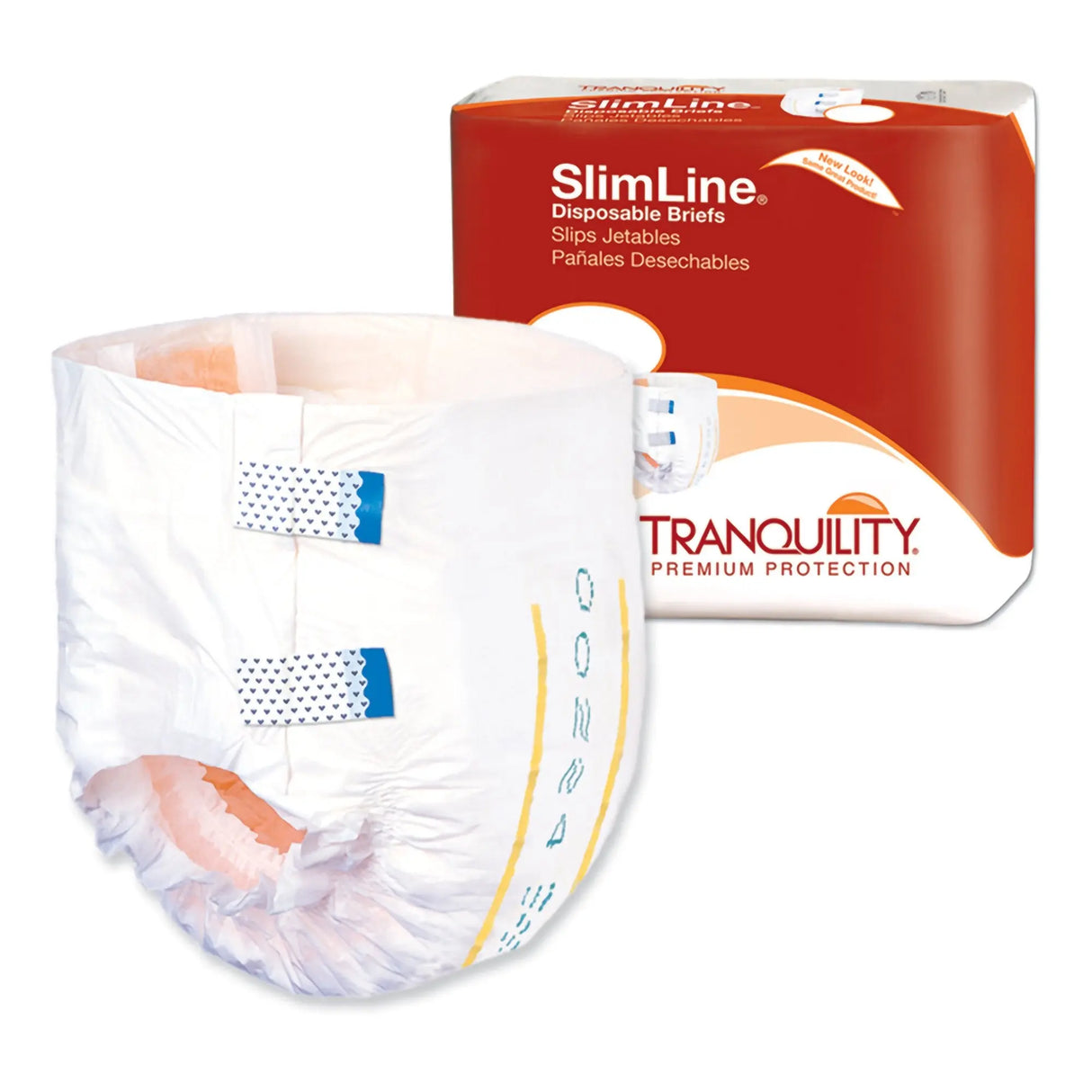 Tranquility® SlimLine® Heavy Protection Incontinence Brief, Medium Tranquility® Slimline®