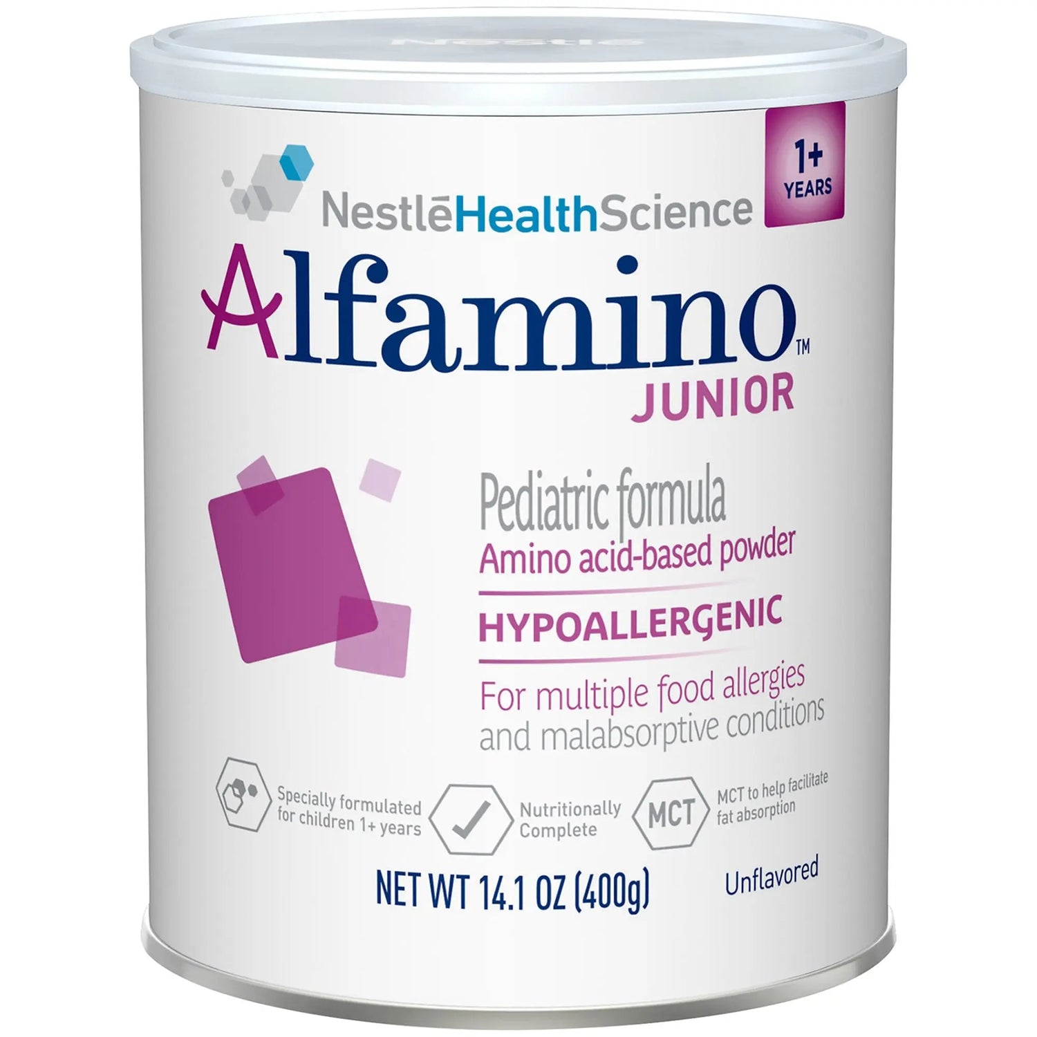 Alfamino Junior™ Amino Acid Based Pediatric Oral Supplement / Tube Feeding Formula, 14.1 oz. Can Alfamino® Junior