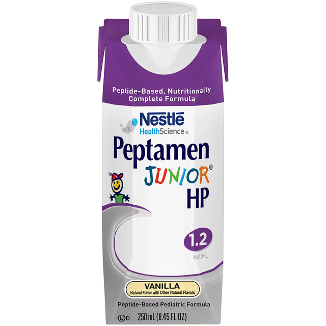 Peptamen Junior® HP Vanilla Pediatric Oral Supplement / Tube Feeding Formula, 8.45 oz. Carton Peptamen Junior® HP