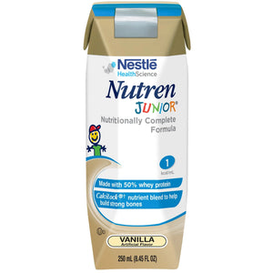Nutren® Junior Vanilla Pediatric Oral Supplement / Tube Feeding Formula, 8.45 oz. Tetra Prisma® Nutren® Junior