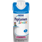 Peptamen Junior® Strawberry Pediatric Oral Supplement / Tube Feeding Formula, 8.45 oz. Tetra Prisma® Peptamen Junior®