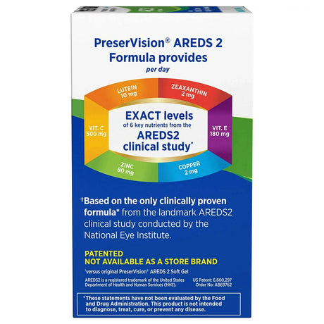 PreserVision® Areds 2 Ascorbic Acid / Vitamin E Eye Supplement PreserVision® Areds 2