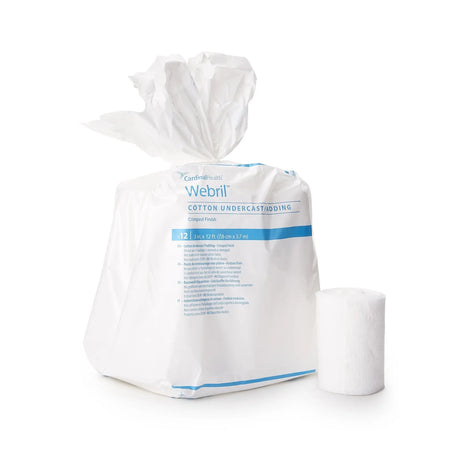 Webril Undercast Cotton Cast Padding, Nonsterile, 6 Inch x 4 Yard Webril™