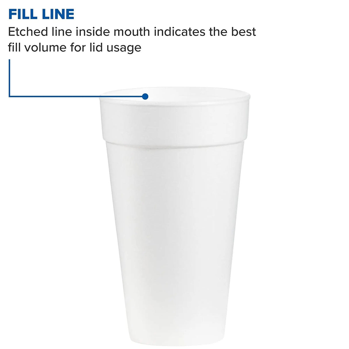 WinCup® Styrofoam Drinking Cup, 20 ounce WinCup®