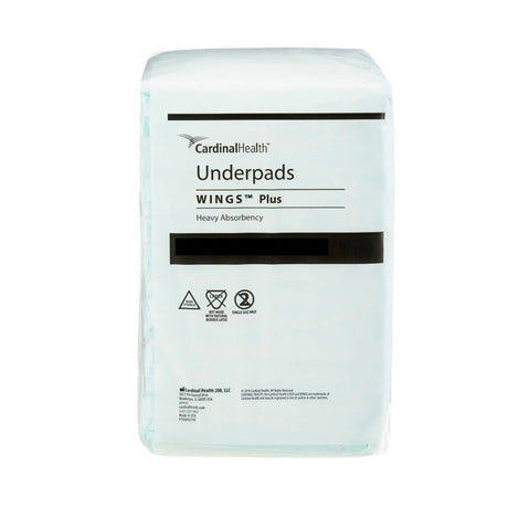 Wings Plus Underpads, Disposable, Heavy Absorbency, Beige, 36 X 36 Inch Wings™ Plus