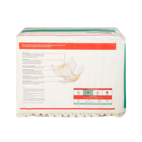 Wings™ Ultra Quilted Extra Heavy Absorbency Incontinence Brief, Extra Large Wings™ Ultra