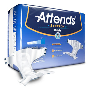 Attends® Stretch Briefs, Large / X-Large Attends® Stretch