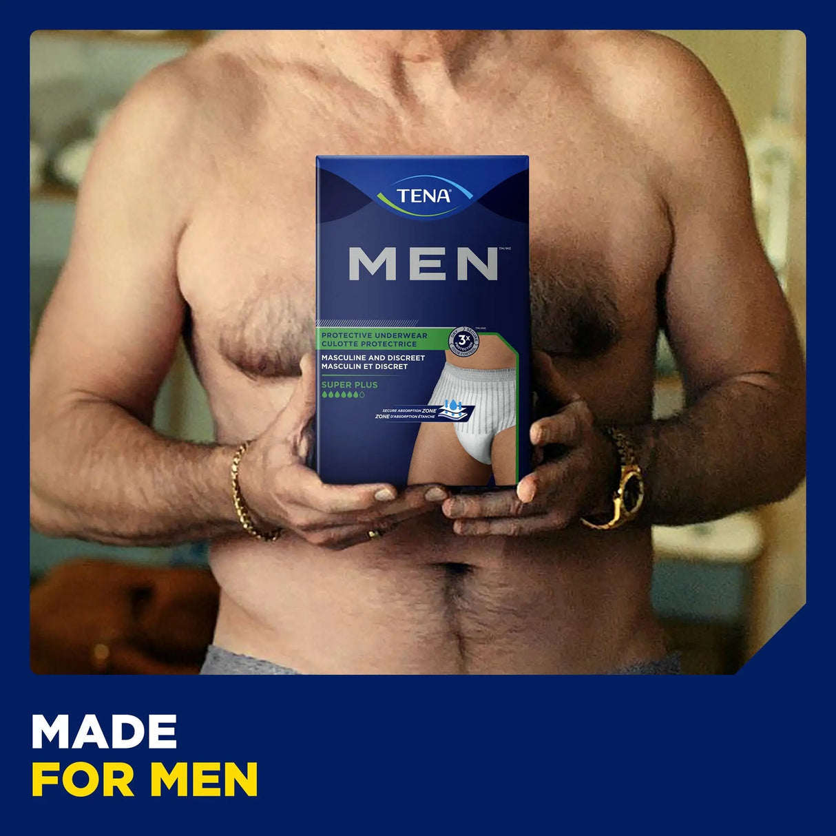 Tena® Men™ Super Plus Absorbent Underwear, Large/X-Large TENA® MEN™ Super Plus