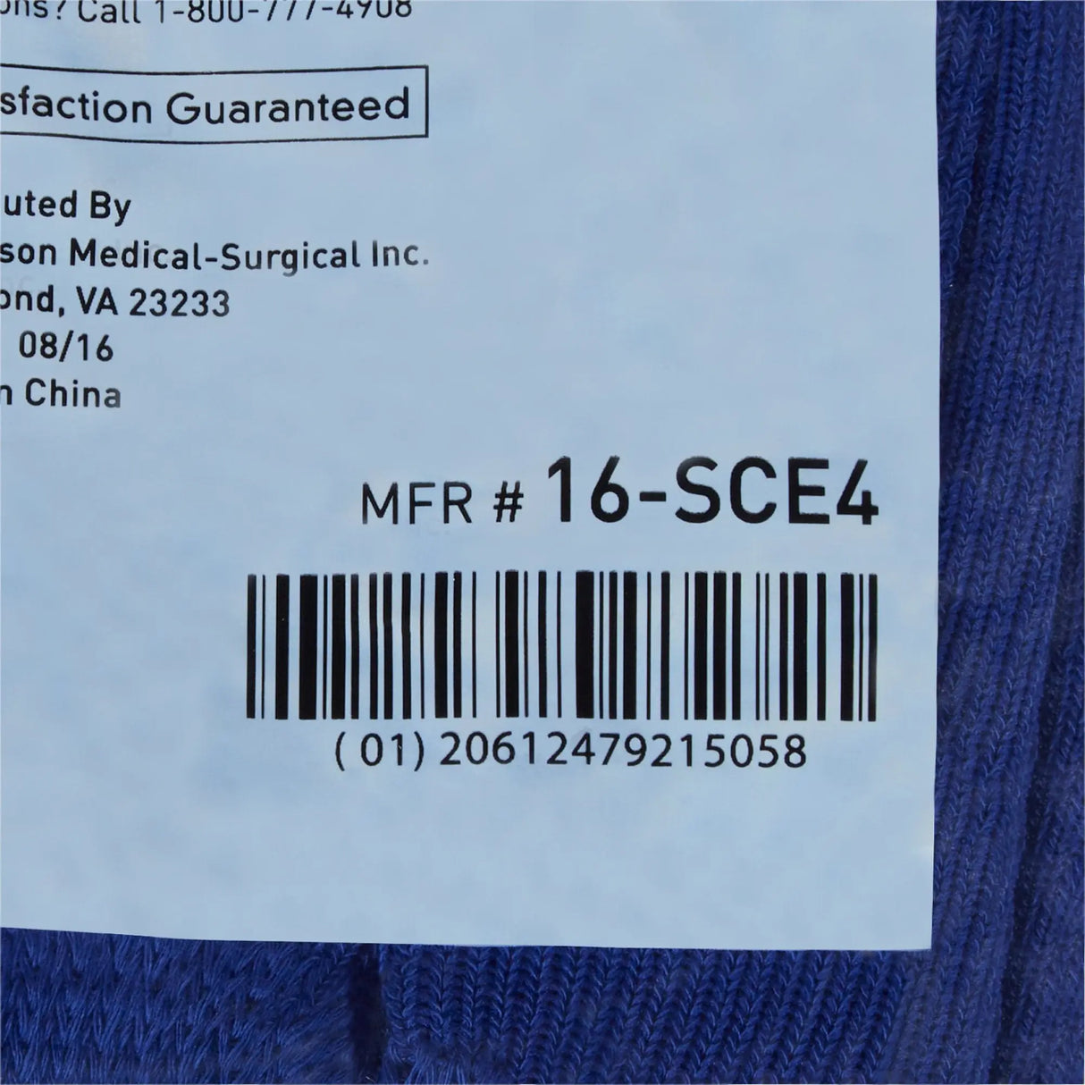 McKesson Single Tread Slipper Socks, Bariatric / X-Wide McKesson